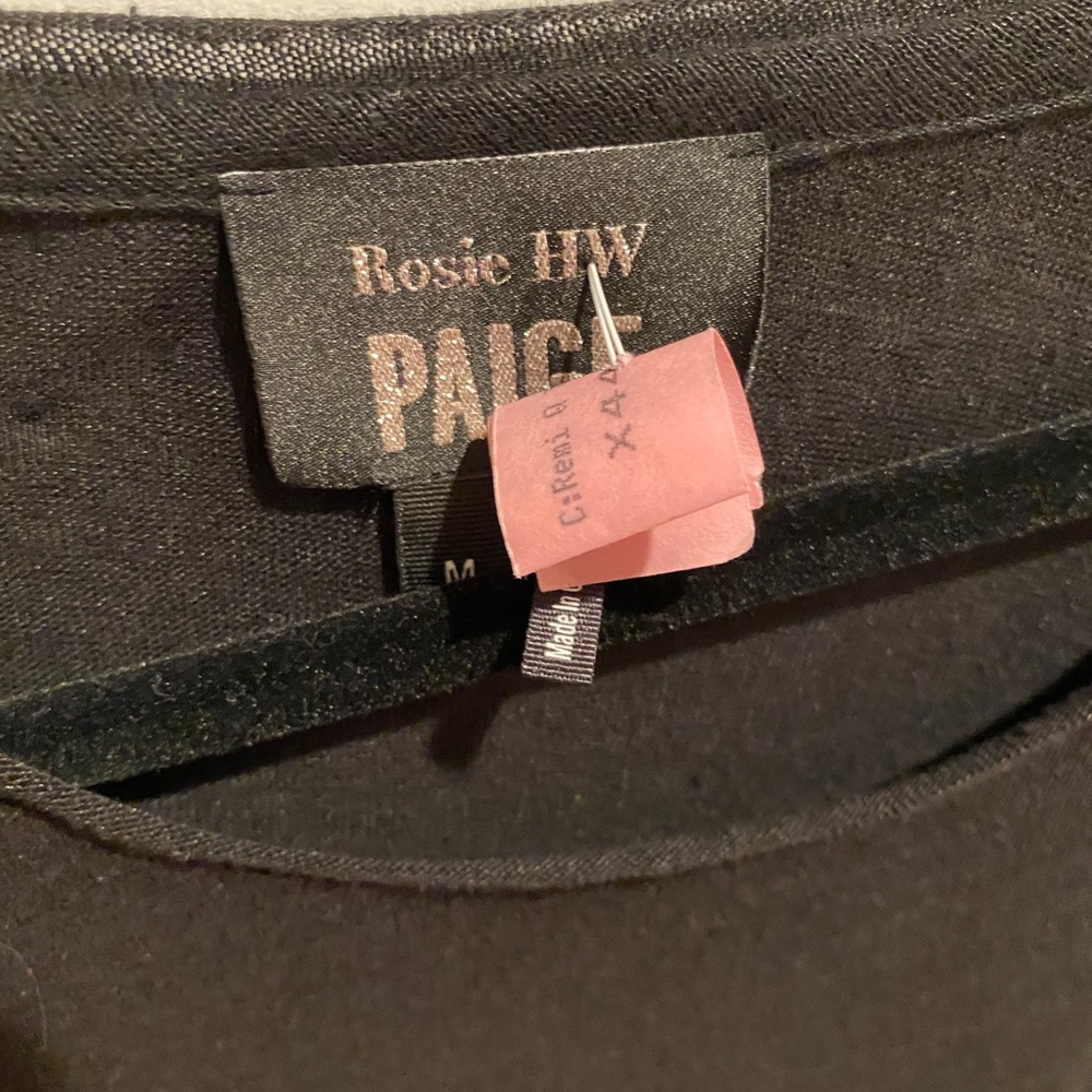 Paige Rosie HW Linen Cassandra tee size medium - Picture 8 of 8